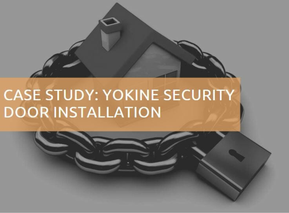 Yokine Security Door Installation