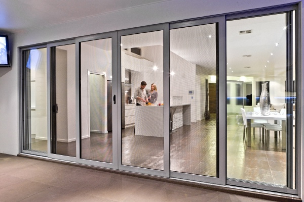 Crimsafe Security Screen Doors at a Perth home