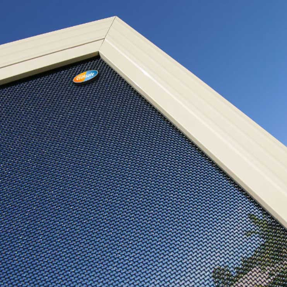 Crimsafe mesh screen