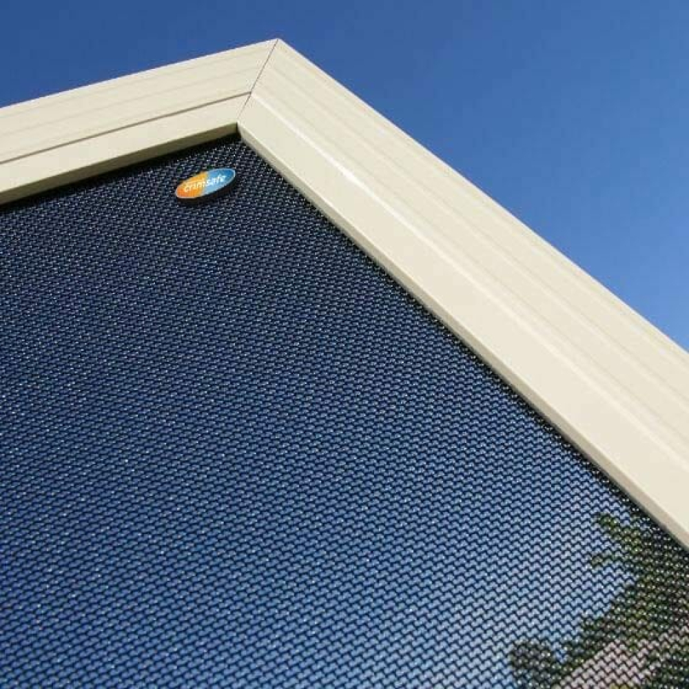 Crimsafe mesh security screen