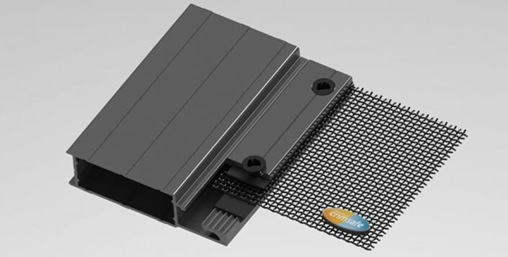 crimsafe security screen cross-section