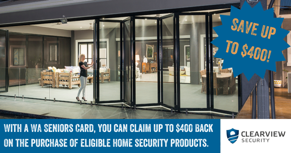 A banner image promoting the WA Seniors security rebate