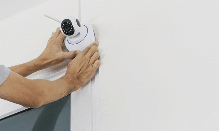 Installing security camera