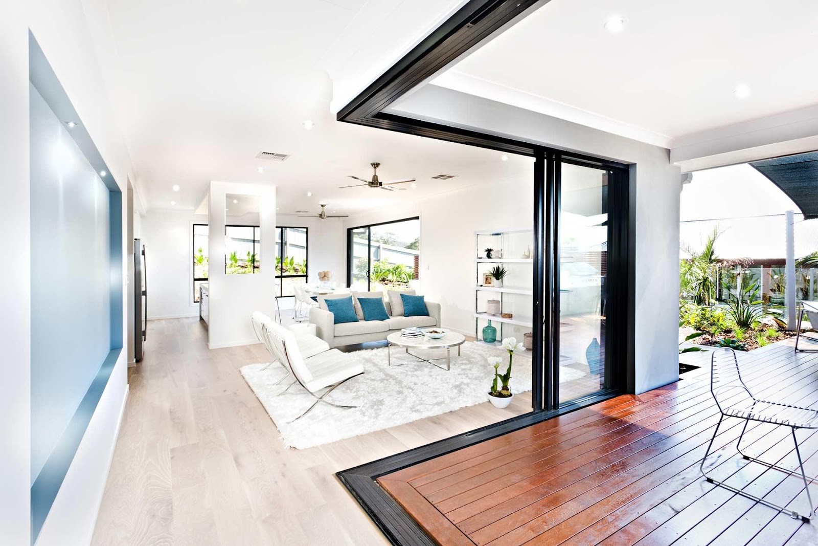Sliding security screen doors at a house in Perth